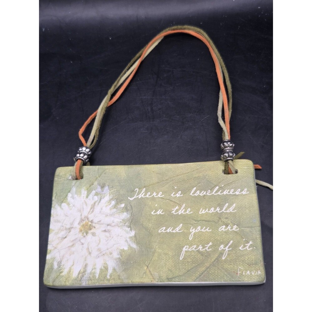 Silvestri Dolomite Plaque There Is Loveliness In The World And You Are  Part Of